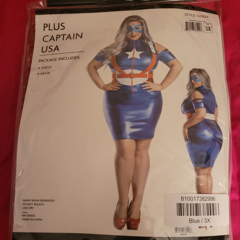 Captain USA Halloween Costume